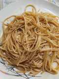 Fideos al olio