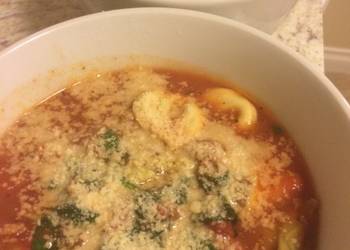How to Cook Yummy Tortellini tomato soup