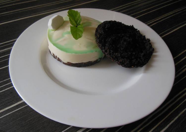 Comment Servir Cheesecake &#34;After Eight&#34;