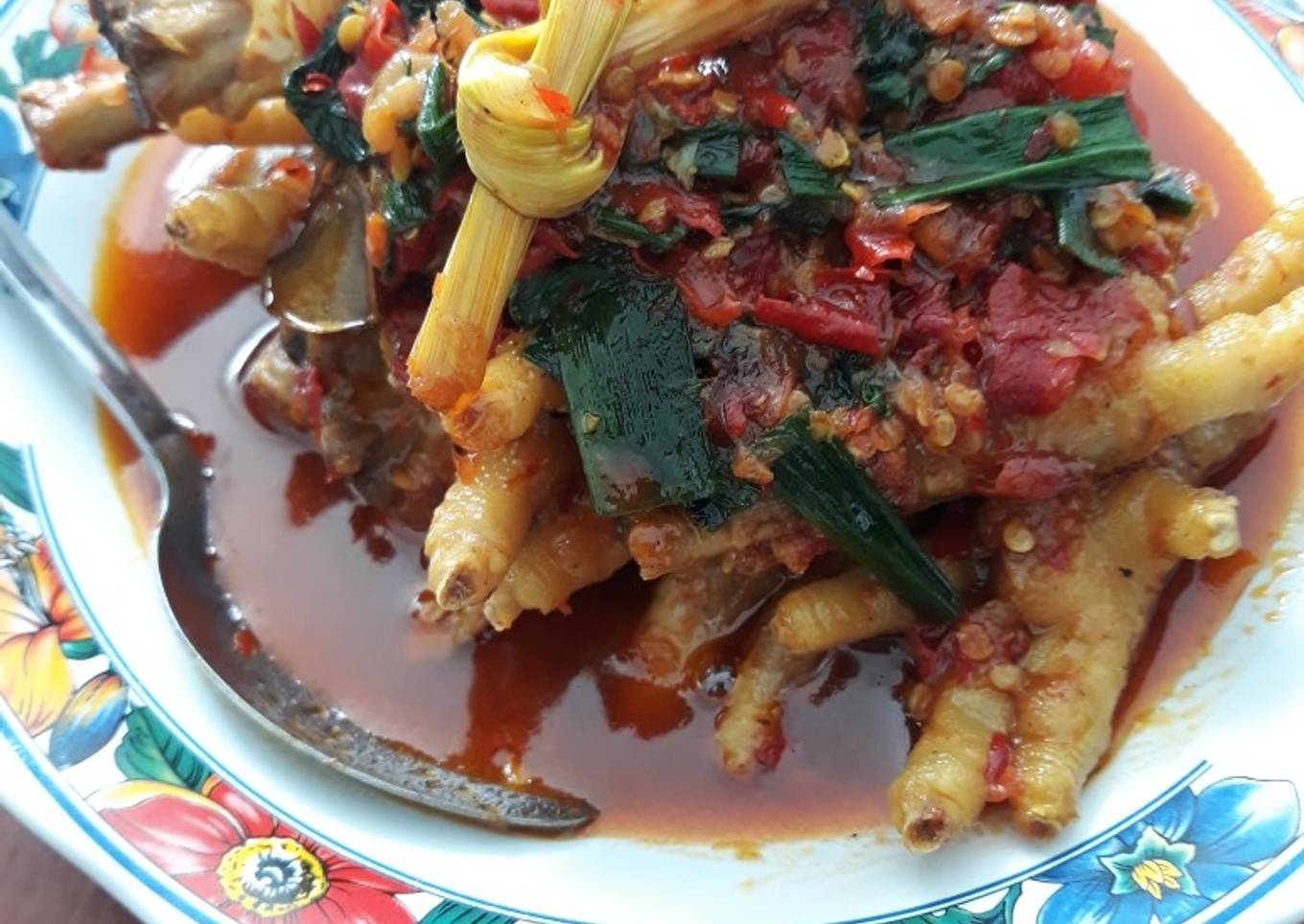 Ceker Pedas Mantap