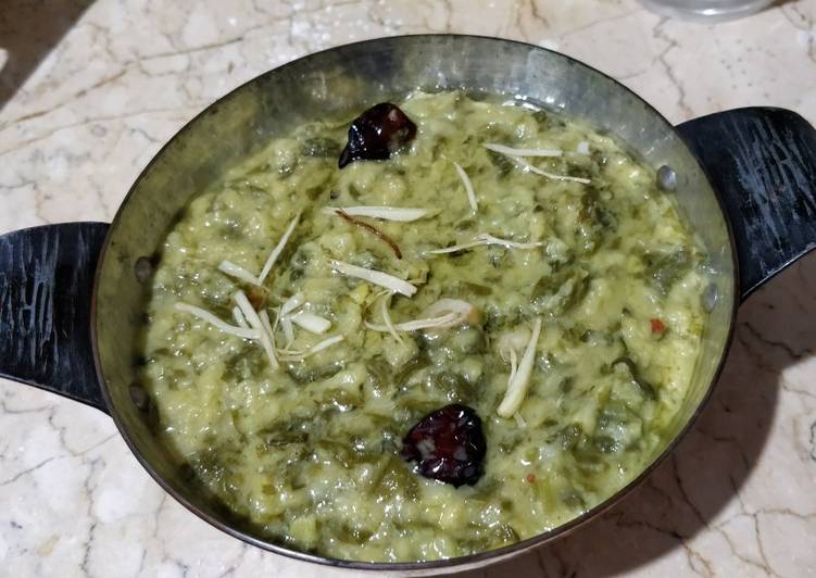 Easiest Way to Make Homemade Daal Saag