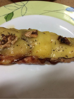 Una foto de Trenza de solomillo con salsa de setas