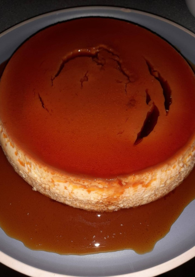 Una foto de Flan de huevo