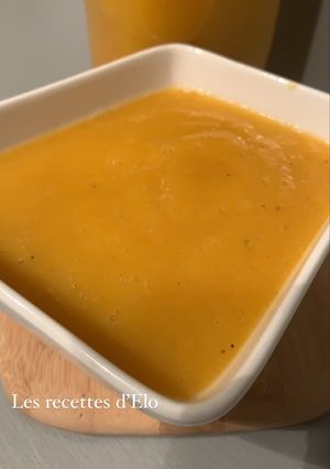 Une photo de Soupe de légumes d’automne au Cookeo