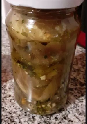Una foto de Berenjenas al escabeche!