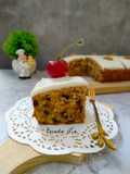 Carrot Almond Chocochip Cake with Frosting Cream Cheese