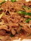 Onion Pork Slices
