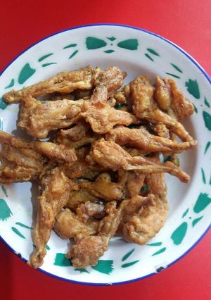 Foto resep Swike kodok goreng tepung