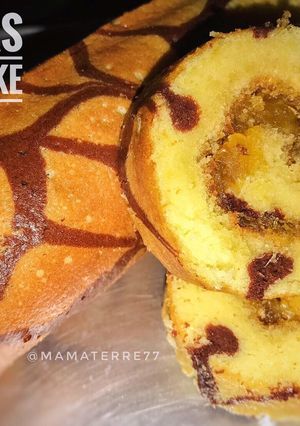Foto resep Ananas roll cake (bolu gulung nanas)