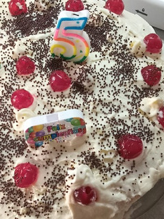 Una foto de Torta de cumpleaños
