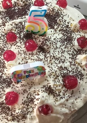 Una foto de Torta de cumpleaños