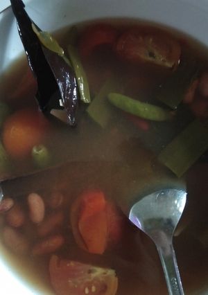 Foto resep Sayur kacang merah khas sunda