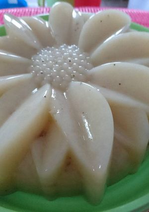 Foto resep Puding pisang susu