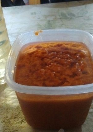 Una foto de Puré de tomates (casero)