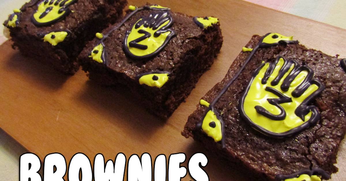 Brownies de los diarios de Gravity Falls Receta de Nom Nom- Cookpad