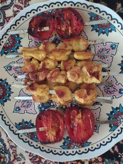 عکسی از دستور کباب تابه ای