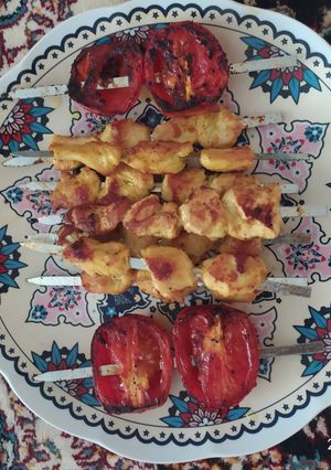 عکسی از دستور کباب تابه ای