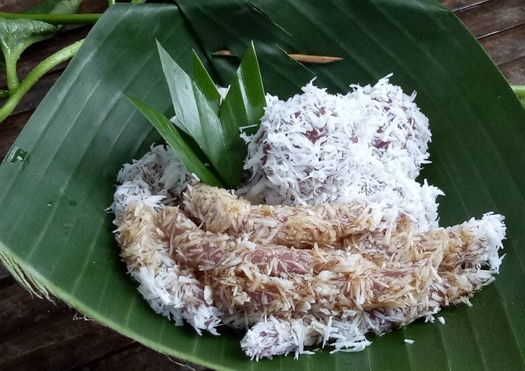 resep cara bikin Kelepon dan cenil telo