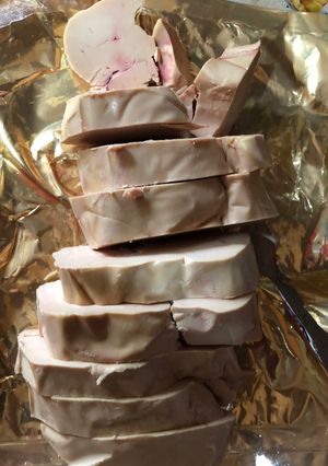 Kacsazsírban sült kacsamáj recept fotója