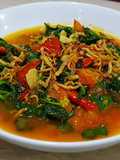 Daun Lumai Cabe Cong Teri