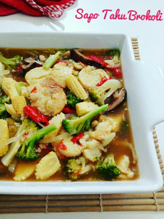 Foto resep Sapo Tahu Brokoli