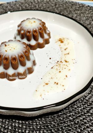Foto resep Puding Brownies Roti Tawar
