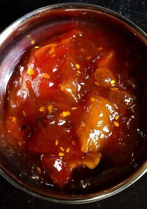 টমেটো চাটনি (Tomato chutney recipe in bengali) রেসিপির প্রধান ছবি