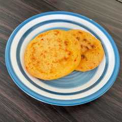 Una foto de Arepas de pimentón