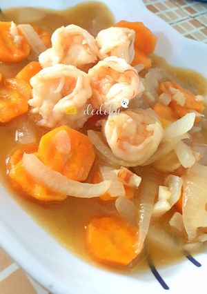 Foto resep Udang Saus Tiram (Lauk mpasi 12m+)