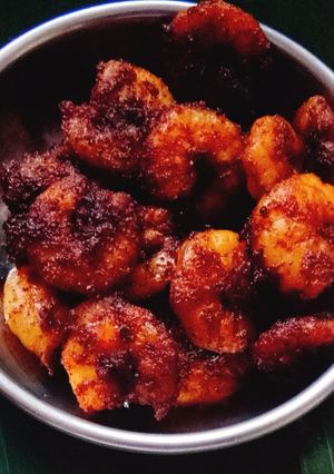 A picture of Prawn fry.