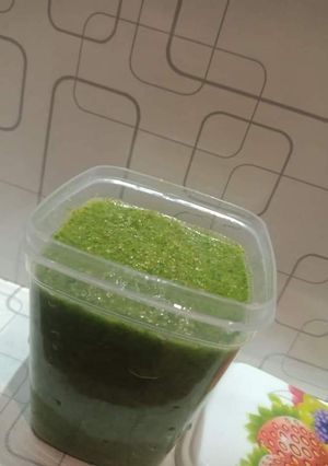 A picture of Mint chutni.