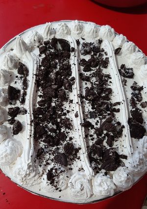 Una foto de Torta galleta oreo rápida ❤