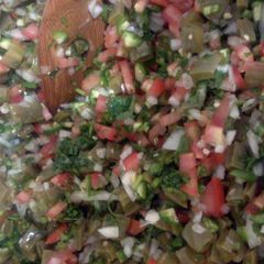 A picture of enselada de nopales.