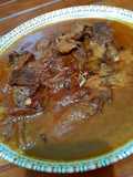 Terik daging sapi ala kondangan