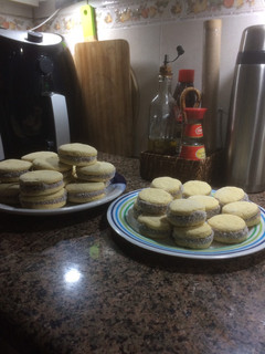 Una foto de Alfajores de maicena