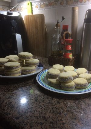 Una foto de Alfajores de maicena