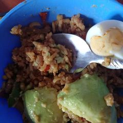 A picture of Fried rice.
