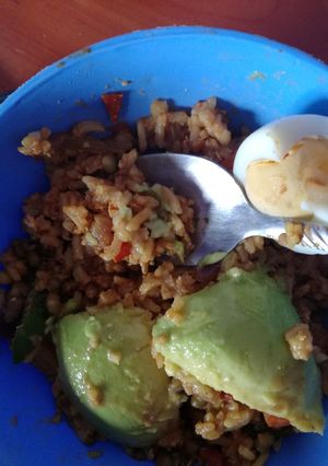 A picture of Fried rice.