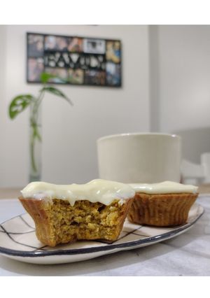 Una foto de Muffins de zanahoria y naranja ✨