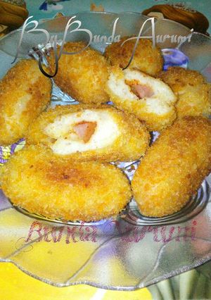 Foto resep TiGoRiS (roti goreng isi sosis)