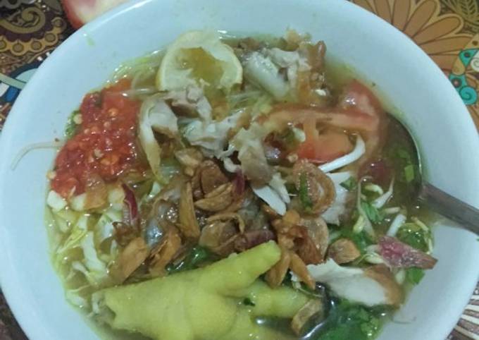 Soto ayam bening