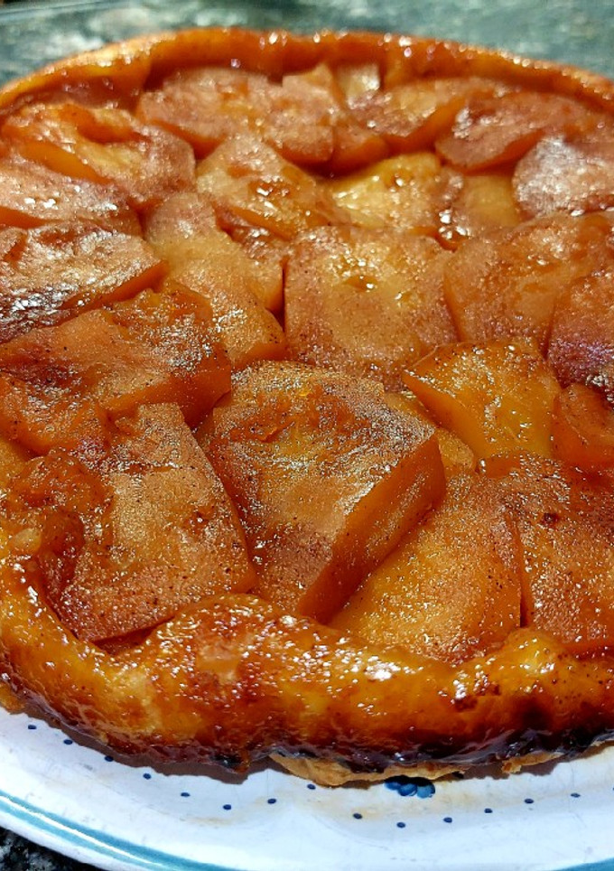 Una foto de Tarta Tatin con toque de canela