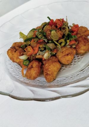 Foto resep Dori Popcorn Sambal Matah