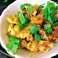 A picture of Egg Bhurji.