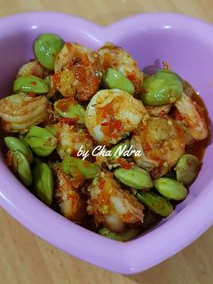 Foto resep Udang pete disambelin