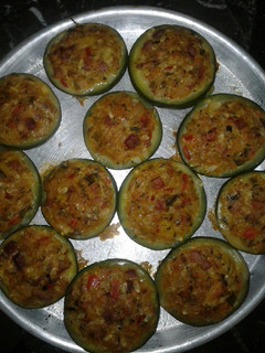 Una foto de Zapallitos rellenos. Fácil y económico