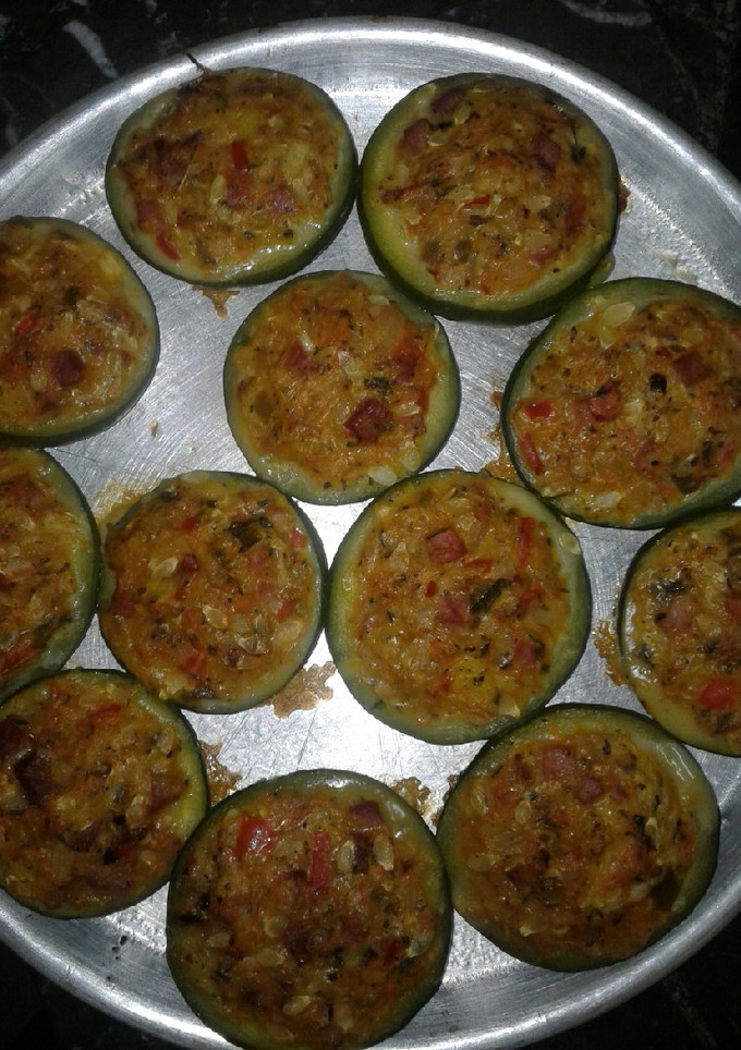 Una foto de Zapallitos rellenos. Fácil y económico