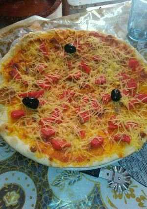 صورة لوصفة بيتزا هات ١٠٠٪ ناجحة