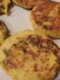 Hamburguesas veganas de col con curry