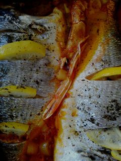 Una foto de Dorada al horno